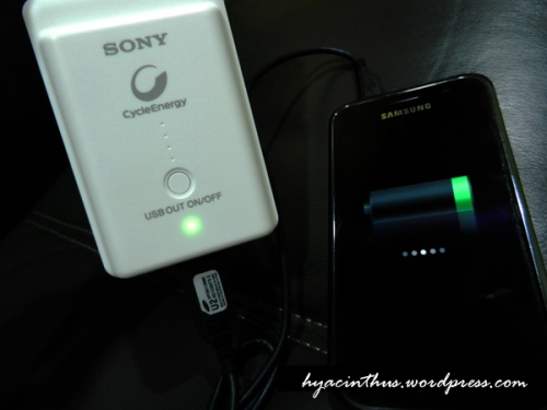 Sony USB Portable Power Supply